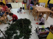 Věncování ve školce